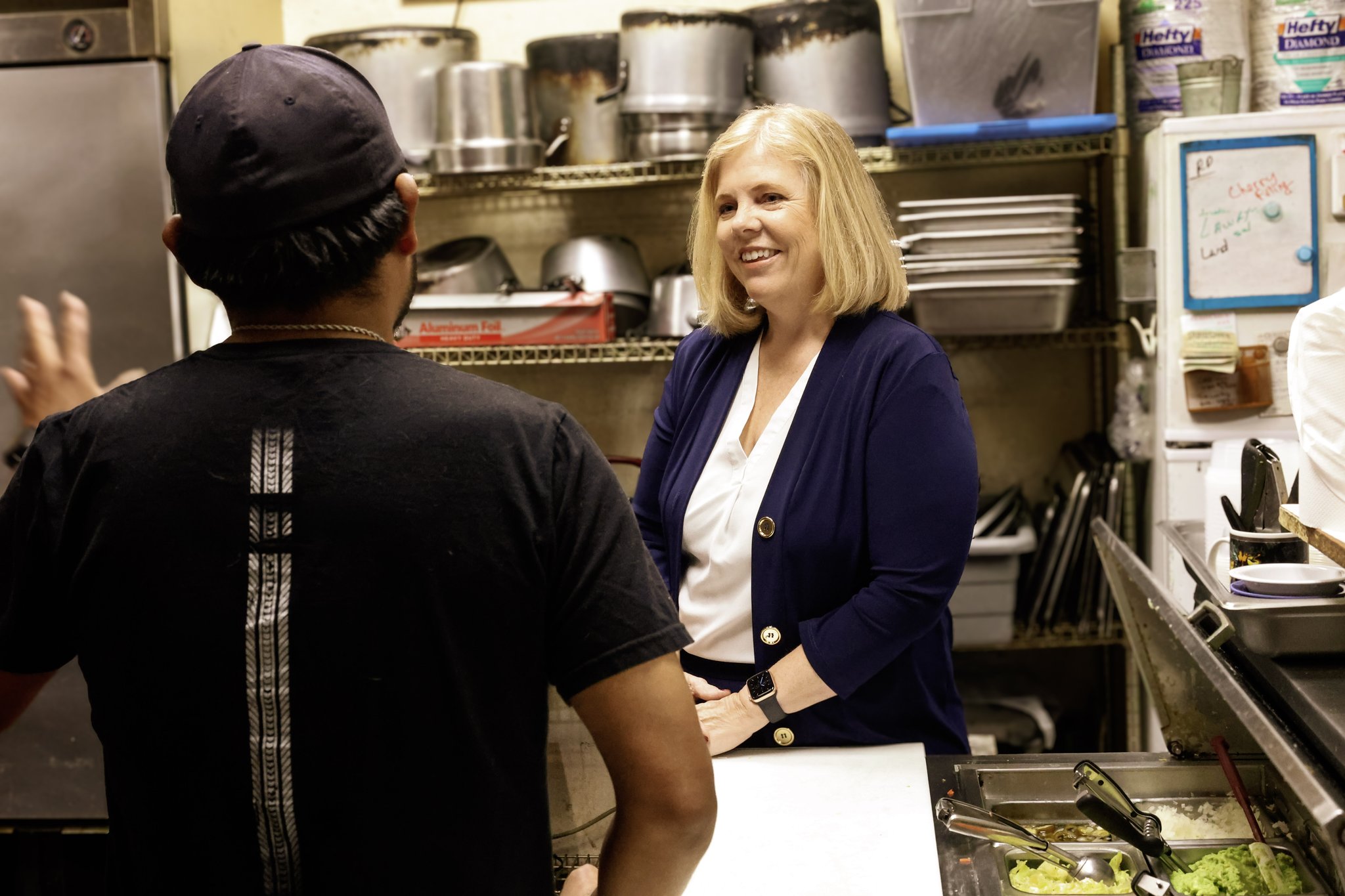 Laura Bassett - Visiting Local Business